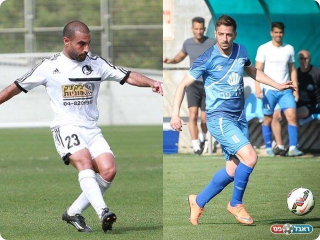 דיבורים כמו חול ואין מה לאכול. מלכה (משמאל) ודוד (רולנדי ברנשטיין וקובי פורטל)